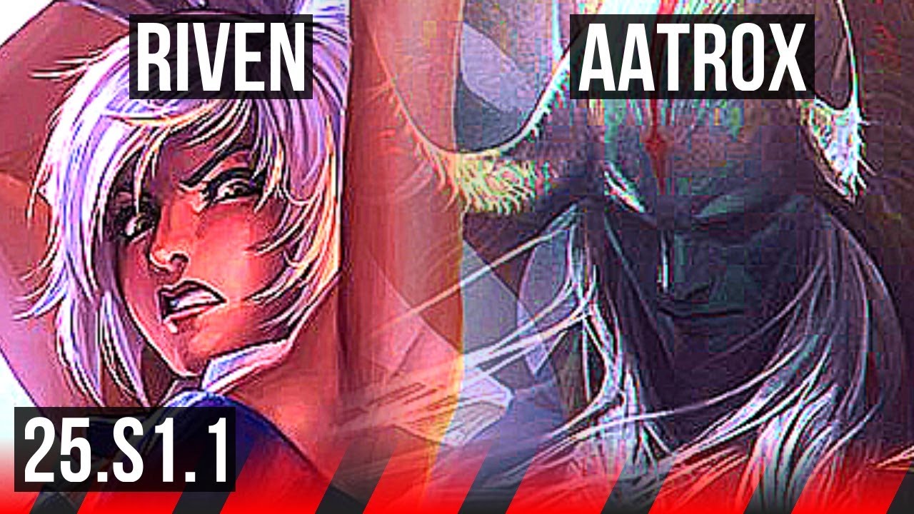RIVEN vs AATROX (TOP) | 11/1/6, Legendary | NA Grandmaster | 25.S1.1