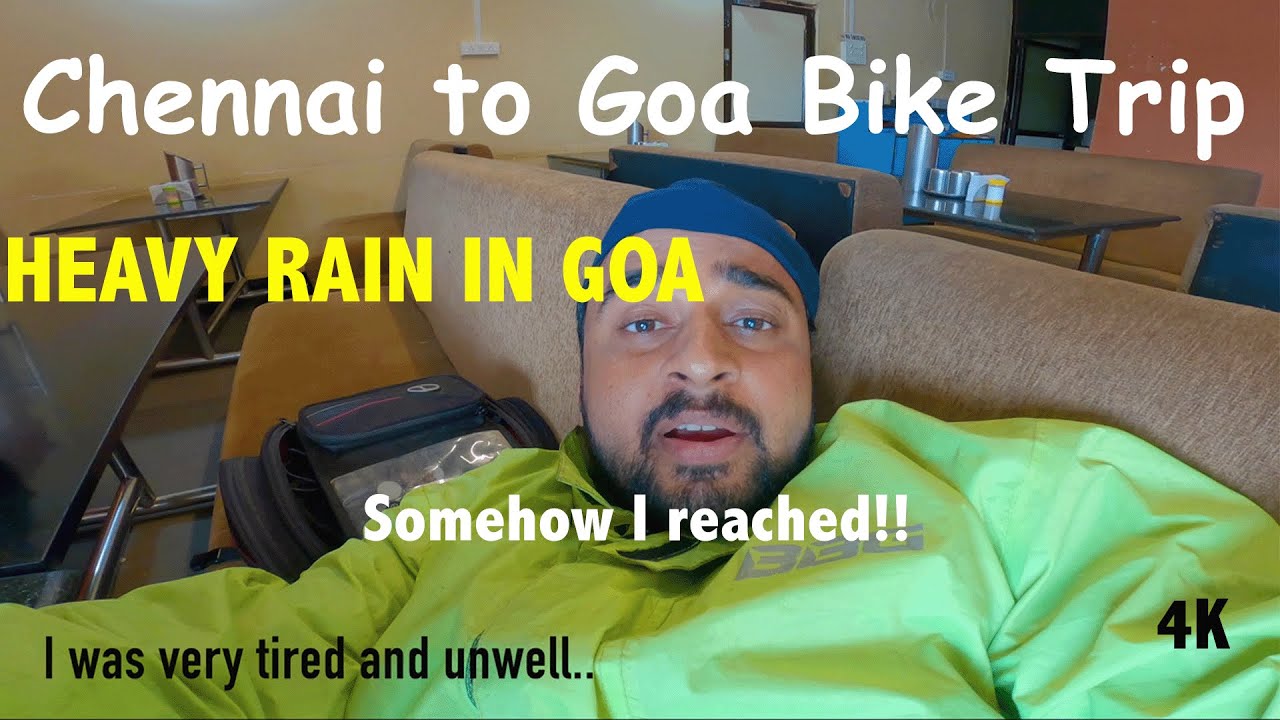 Chennai to Goa Solo Bike Trip| Monsoon Ride| Goa Forest Roads | Royal Enfield Classic 350 |KVlogs