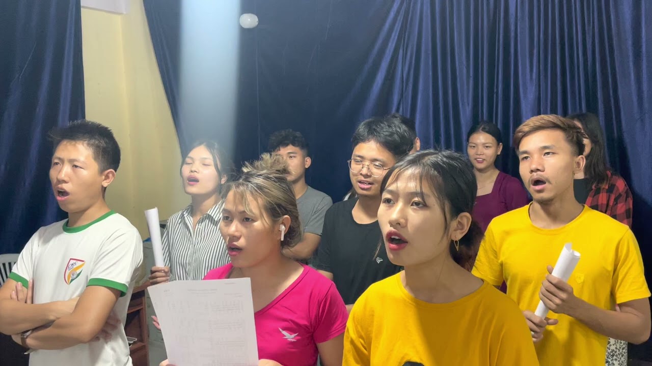 Solfa Practice Behind Video 2023 - Zotung Youth's