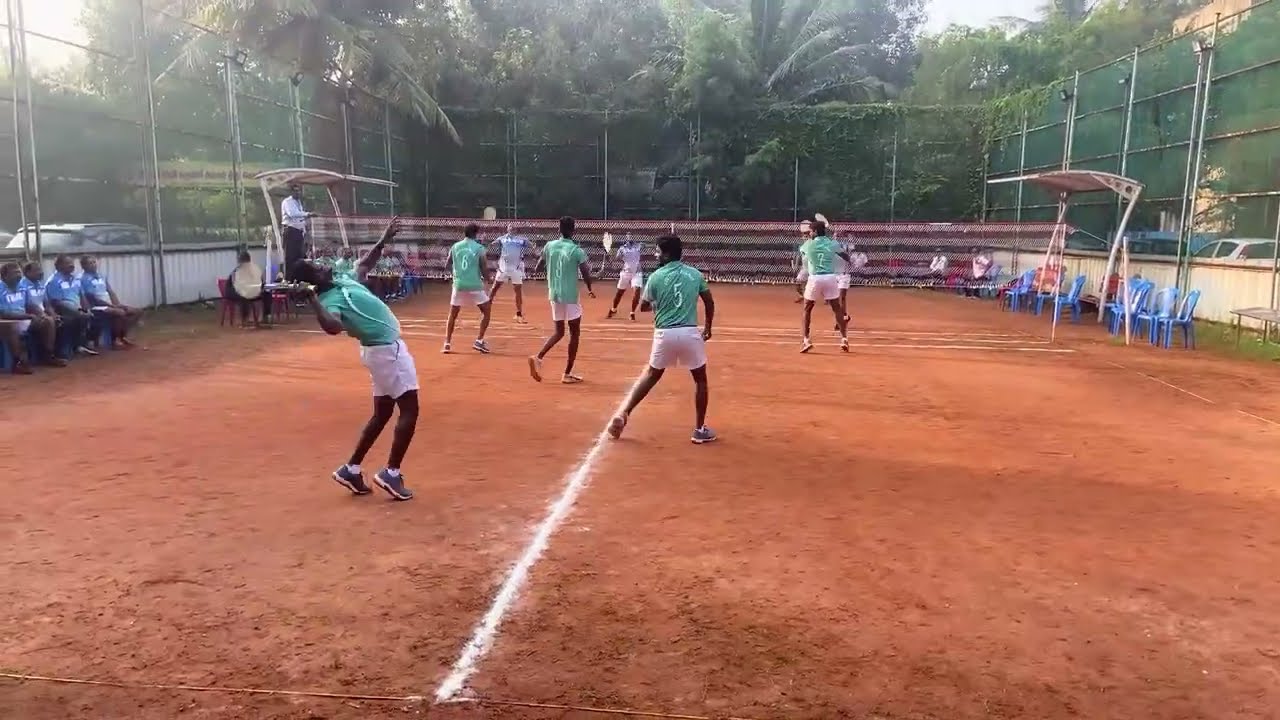 Inter-railways ballbadminton championship between southern railways vs East-coast railways