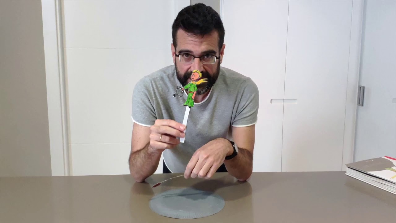 El Principito. Manualidad de reciclaje fácil y  divertida para niños en casa