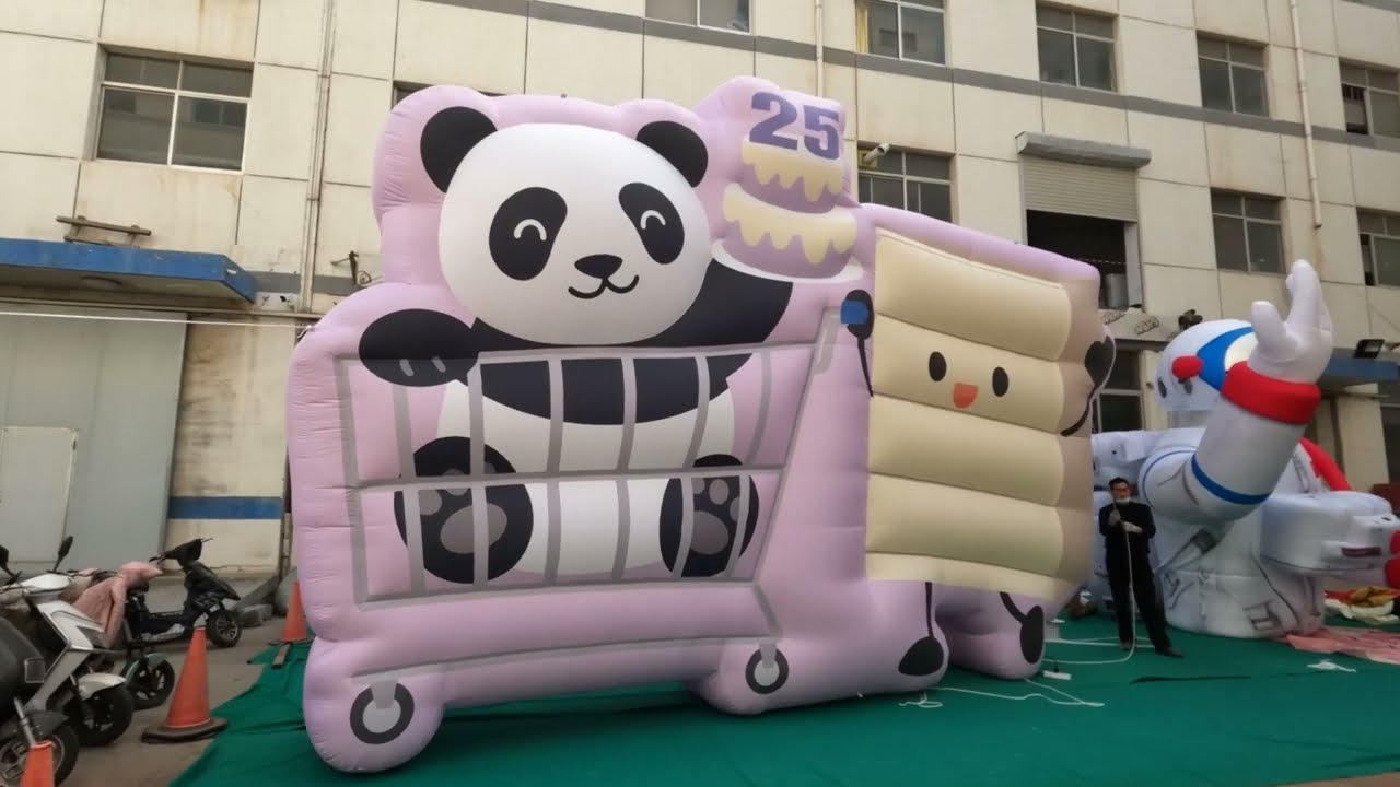 Light Inflatable Balloon Airglow Mascot for 2023 #Stagedesign Advertising Decoration