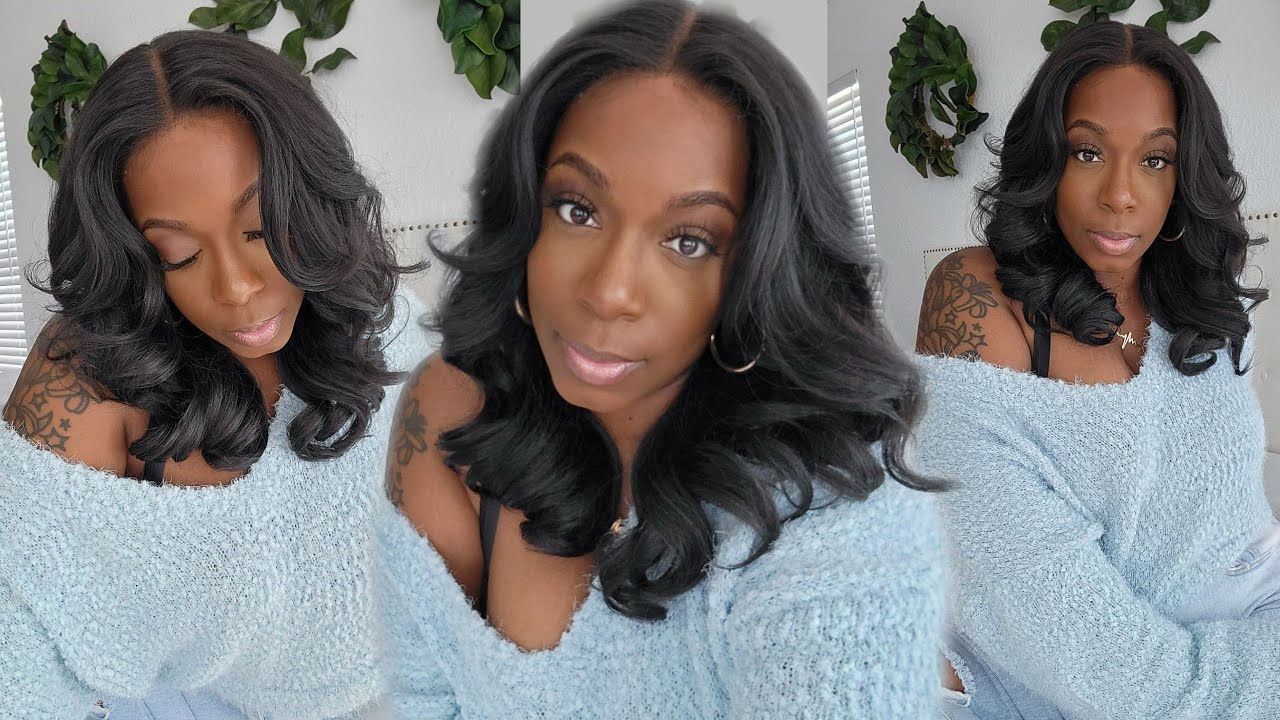 Outre SleekLay Part Brizella PERFECT Everyday Natural WIG w/ HD Lace NEW $40 Synthetic Wig Beginner