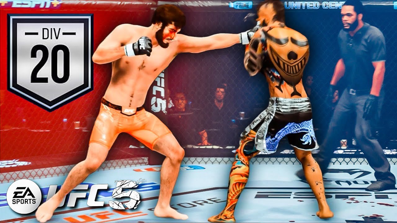 Игроки в режиме онлайн-карьеры настолько свободны 😭 (UFC 5)