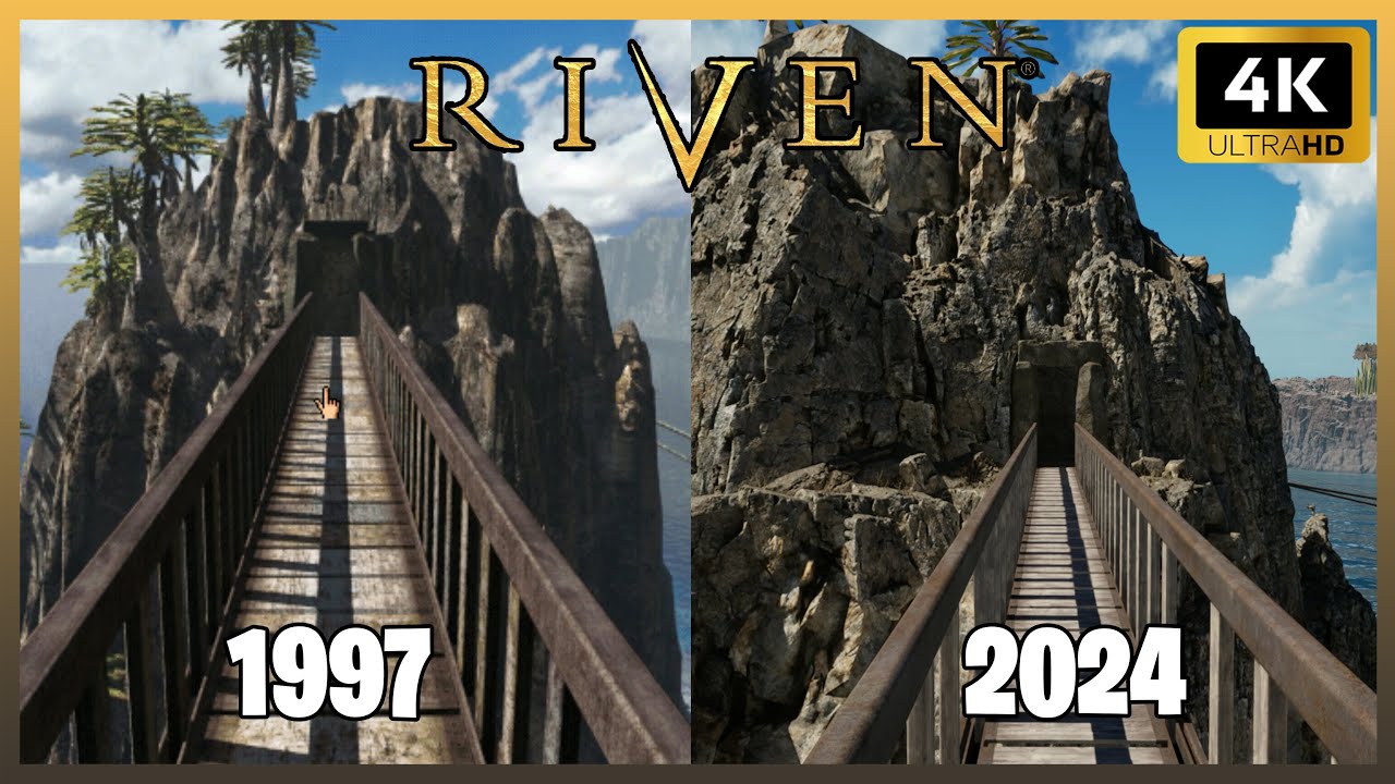 Riven 4K | 1997 vs 2024 | Graphics & Cutscene Comparison