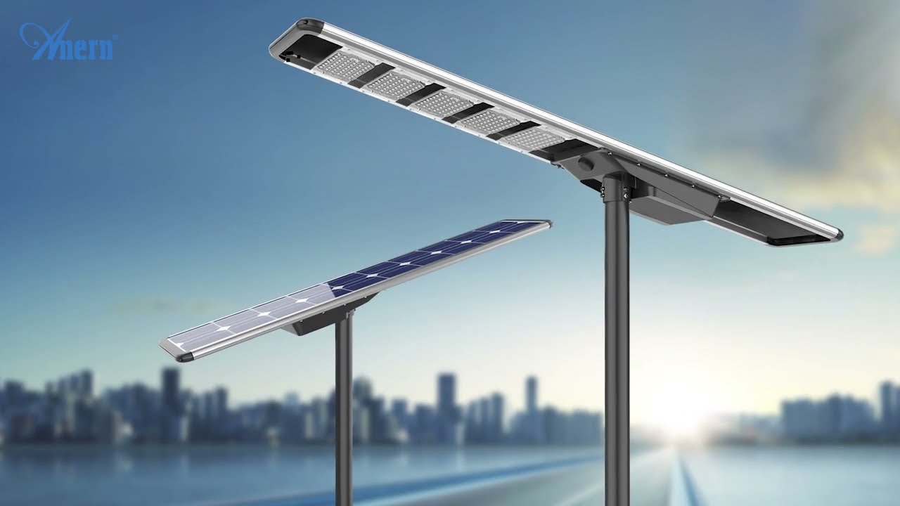 How All-in-one Solar Street Light Works and It's Components -Anern SLV All-in-one Solar Street Light