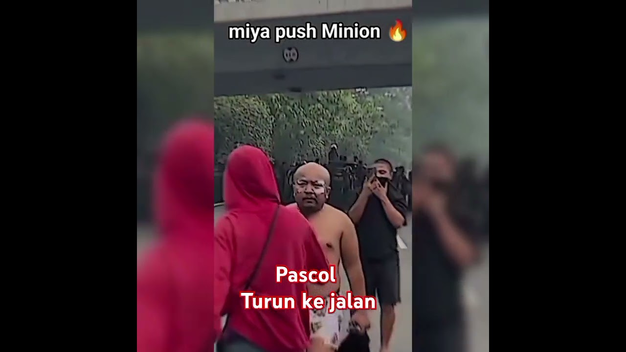 bang pascol demo ke gedung DPR