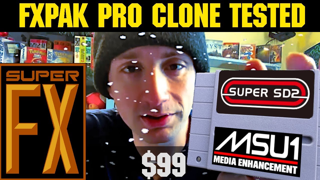 Super SD2 - SD2SNES\FXPak Pro Clone from Ali Express Tested (SUPER FX & MSU-1 etc.)