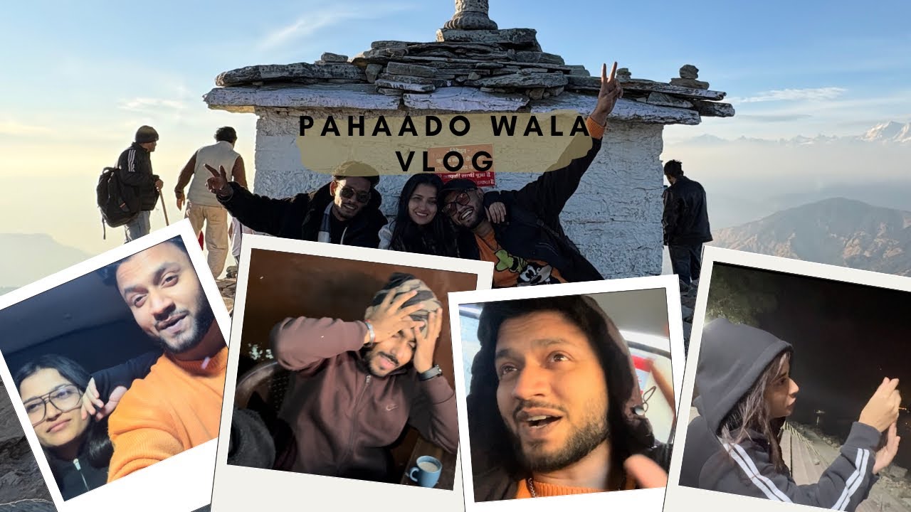 Delhi ki KIL KIL 🔥 se seedha pahaado mein🏔️ |Mahadev Temple Vlog (Part 1)