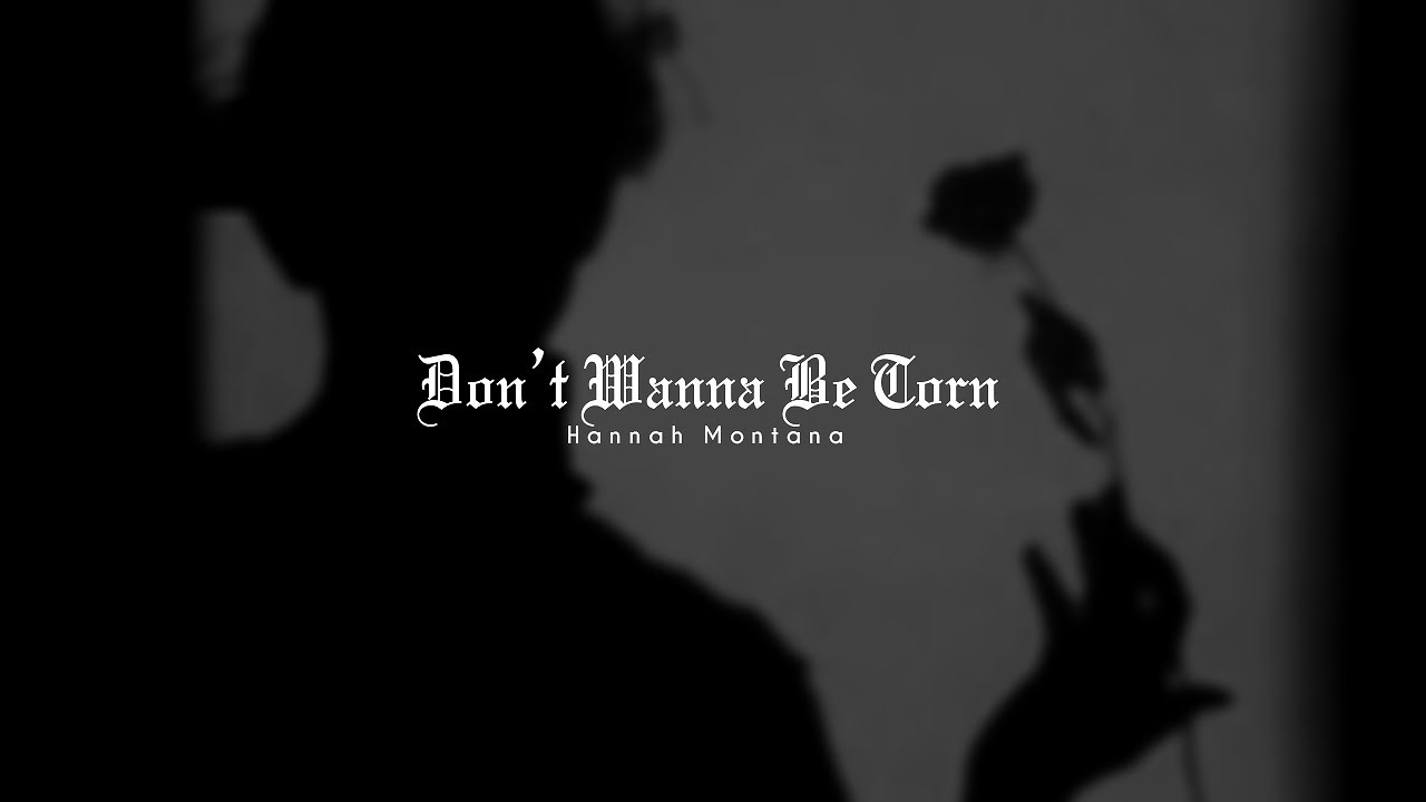 Hannah Montana - Don't Wanna Be Torn [Sub. Español]