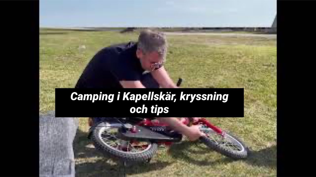 Häng med oss när vi tar husbilen till Caravan club Kapellskär och tar en dagstur till Åland