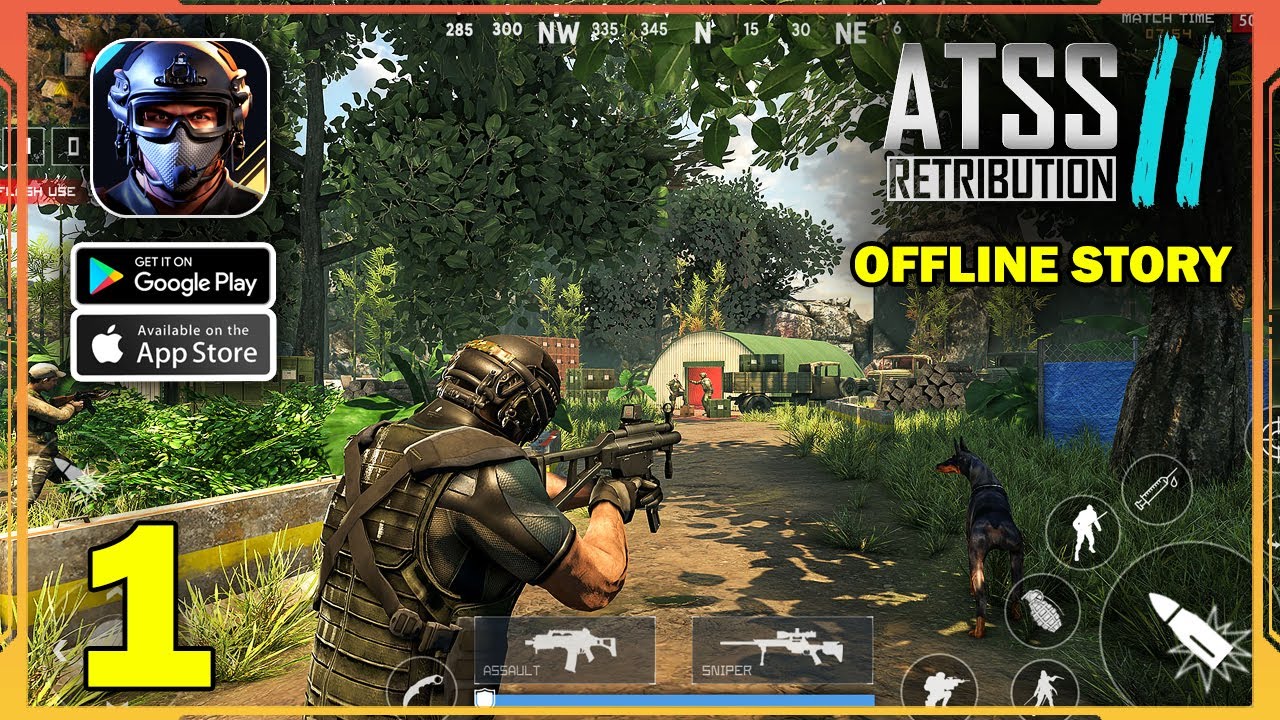 ATSS 2: Offline Shooting Game Gameplay (Android, iOS) - Part 1