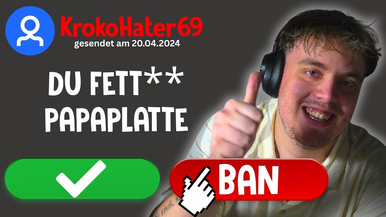 Wegen diesen Entbannungsanträgen wurde ich richtig sauer...
