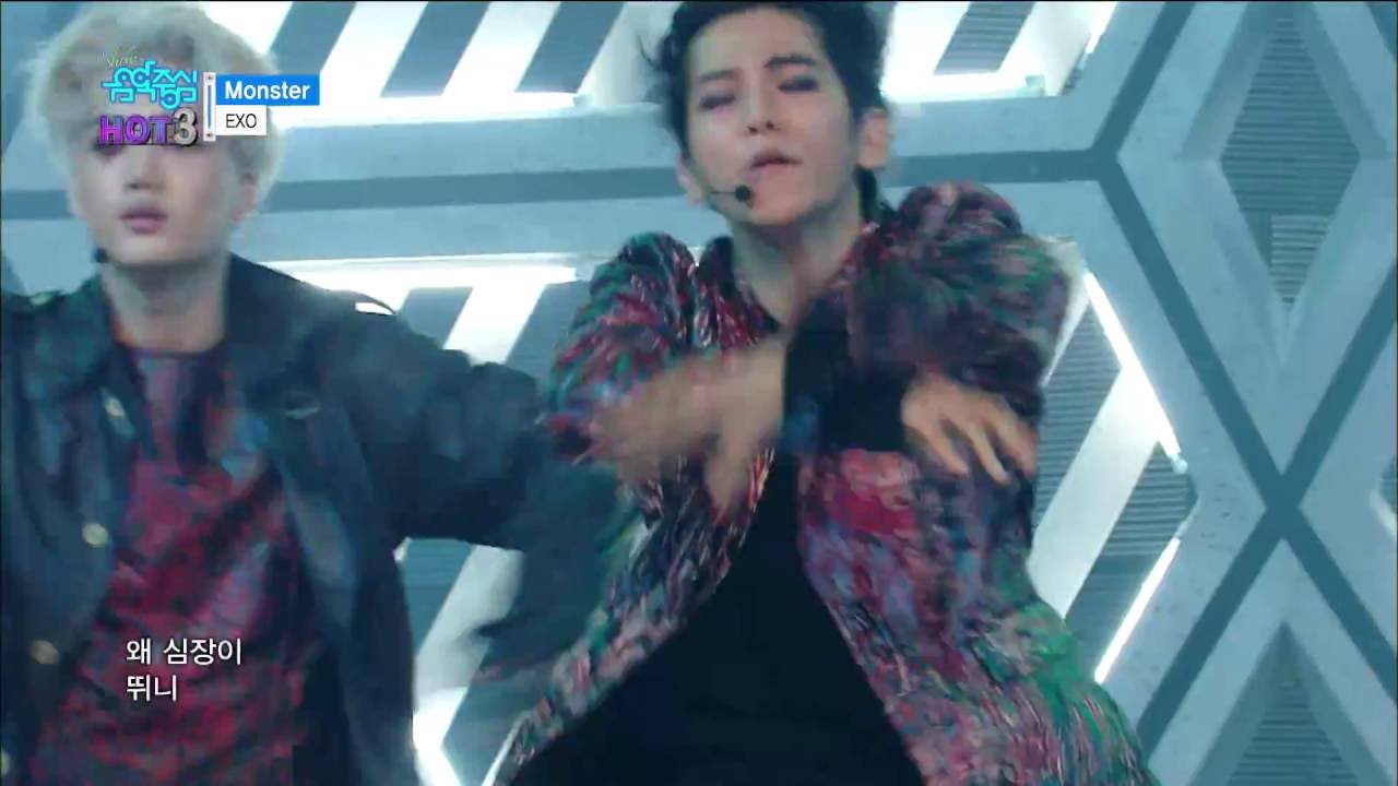 【TVPP】 EXO - Monster, 엑소 – 몬스터 @Comebacke Stage, Show! Music Core Live