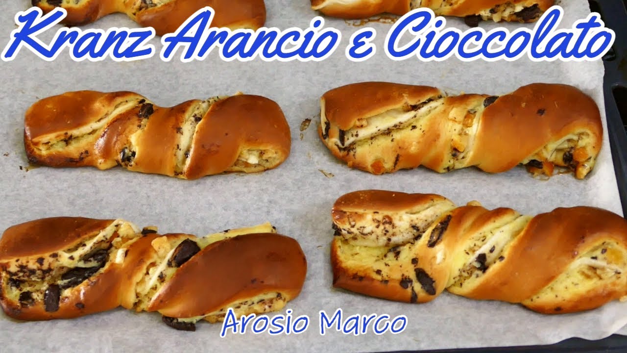 Kranz Brioche Al Gusto Di Arancio e Cioccolato