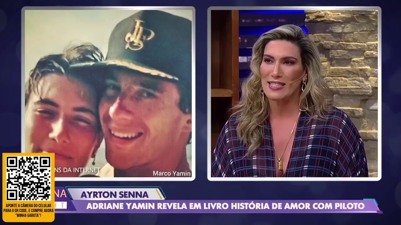 Adriane Yamin e Ayrton Senna - Luciana By Night Parte #1