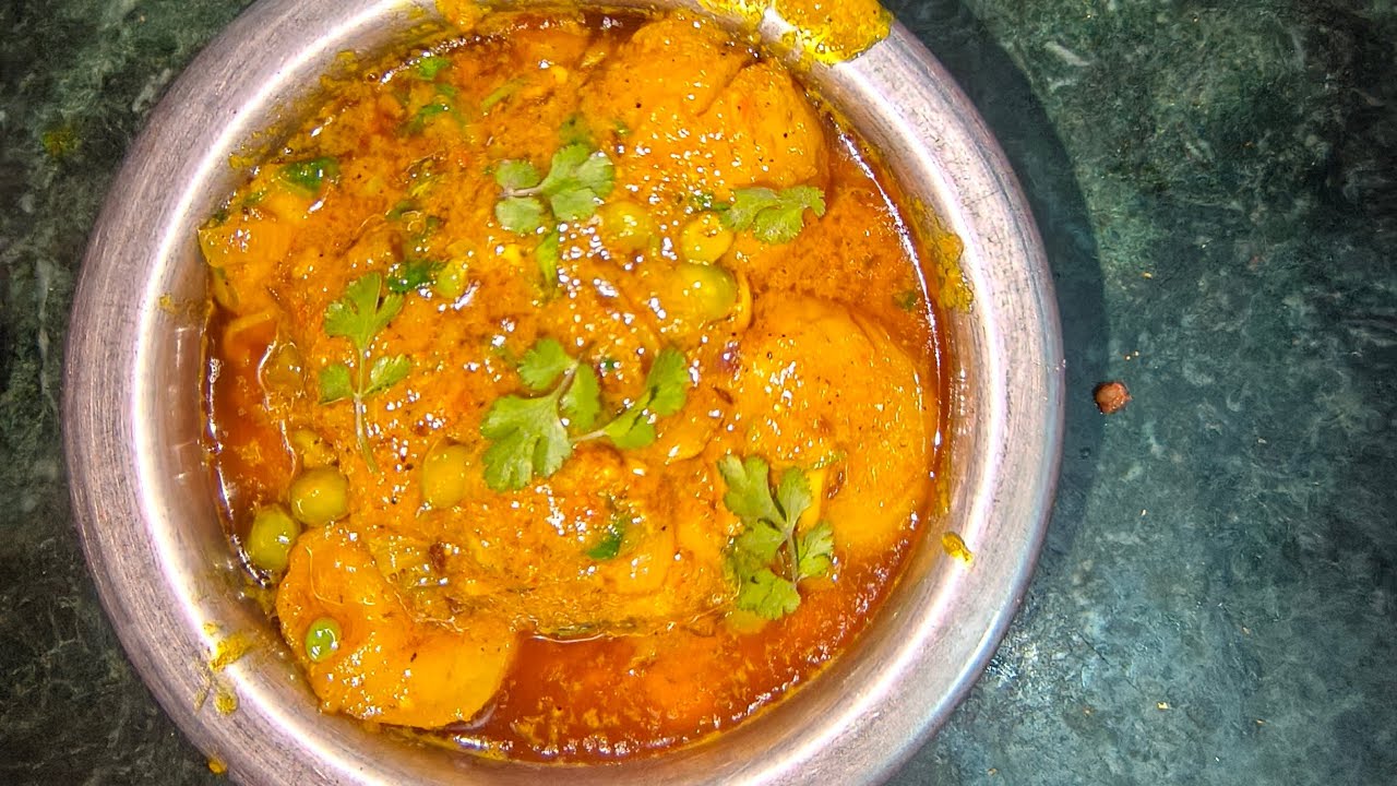 आलू और प्याज से बनाया इतना स्वादिष्ट सब्जी😊