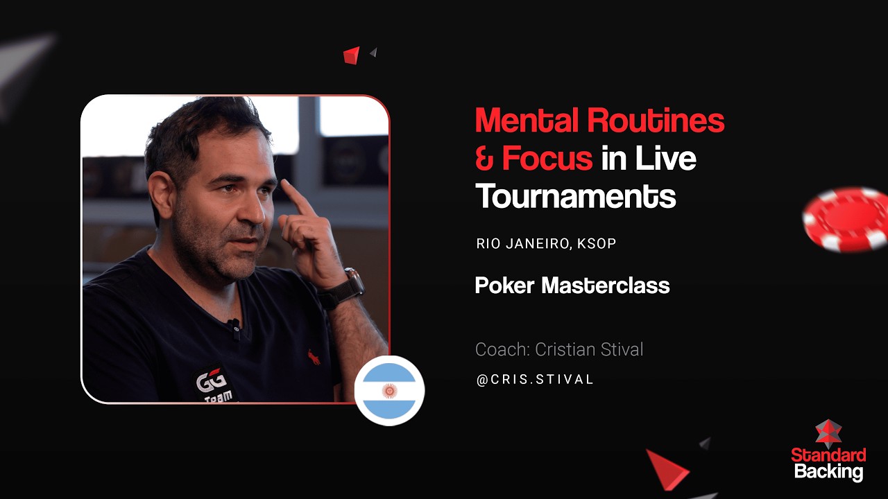 🇪🇸 Cristian Stival Masterclass - Mental Routines & Focus in Live Tournaments