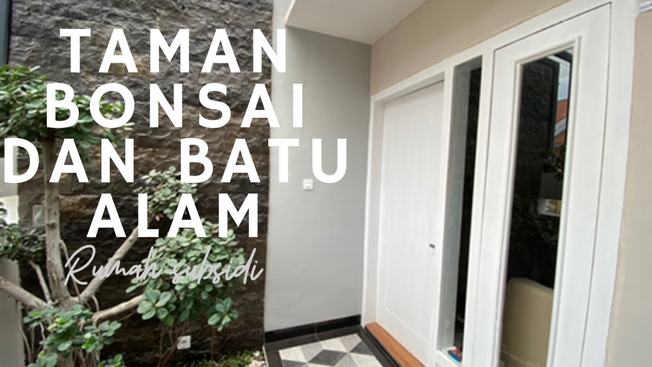 Renovasi rumah subsidi msh punya taman di belakang rumah!!! Part 5