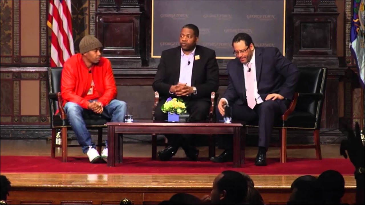 Nas and Professor Michael Eric Dyson