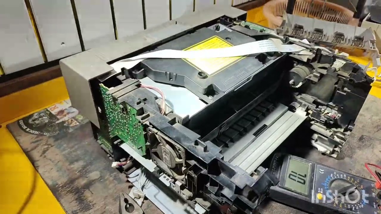 Lajer printer konica pagepro1500w rat 🐀 cut wire solutions######viral video######