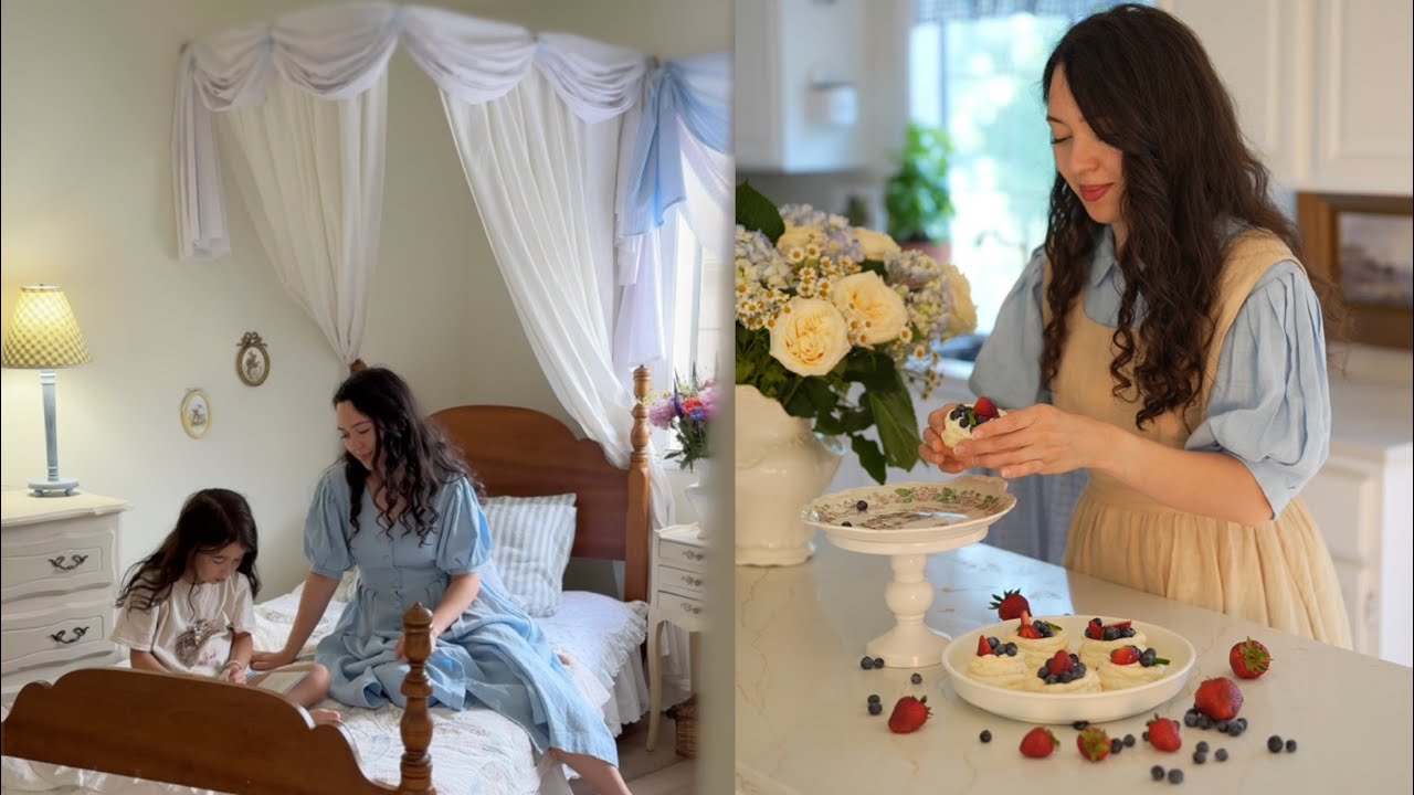 A Taste of Summer 🏡 Sweet Berry Treats • Room Makeover • Comfort Food  🍓 Days by the Ocean