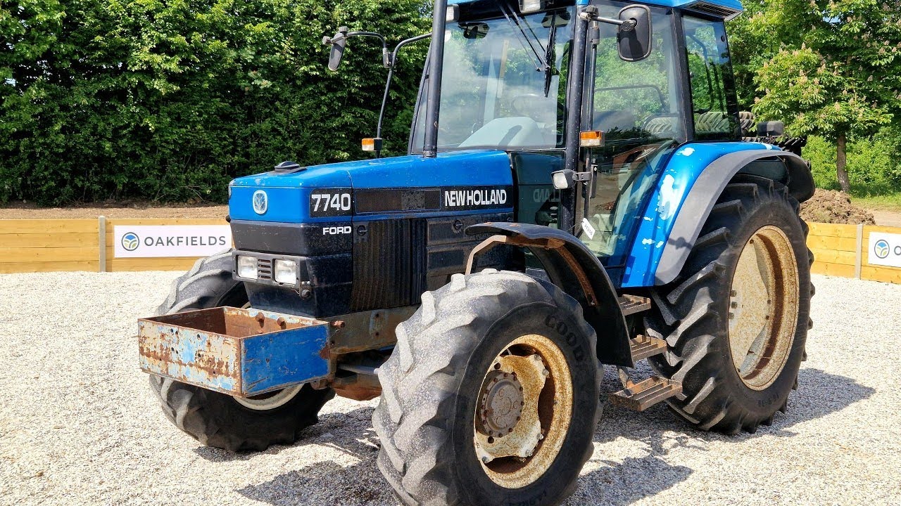 1996 New Holland 7740 SLE 4WD Tractor 24316