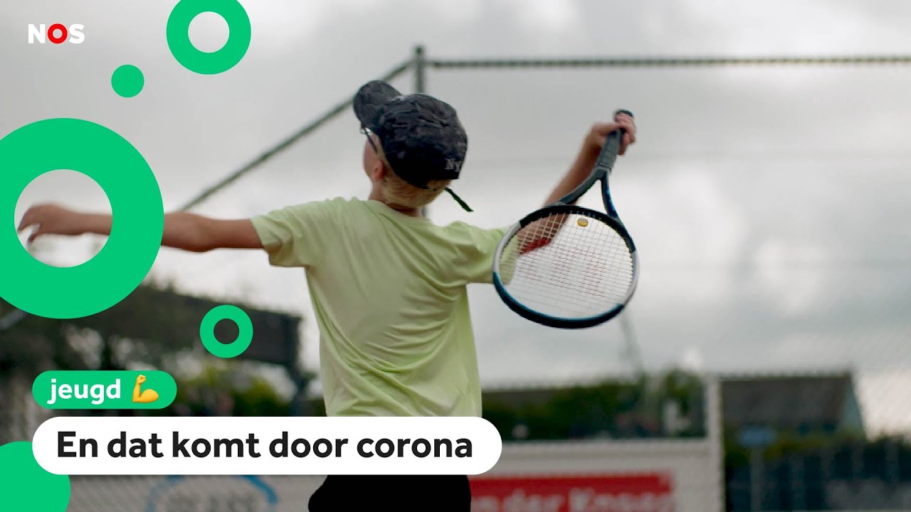 Steeds meer kinderen gaan op tennis