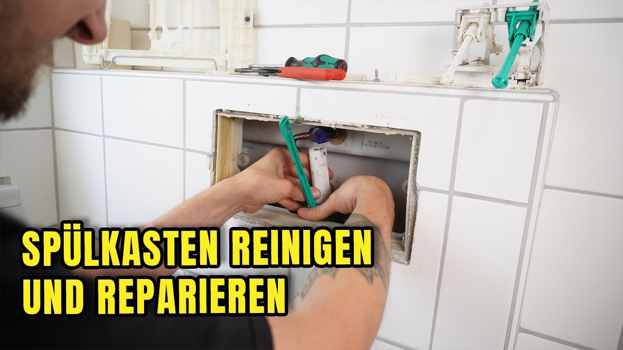 Toilettenspülung läuft durch? So reparierst du sie in 15 Min.