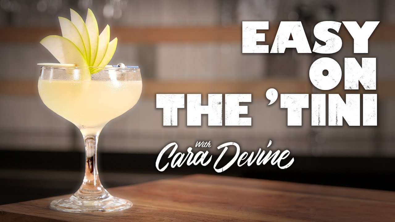 This one's for you, JD - Bomba's take on the Appletini