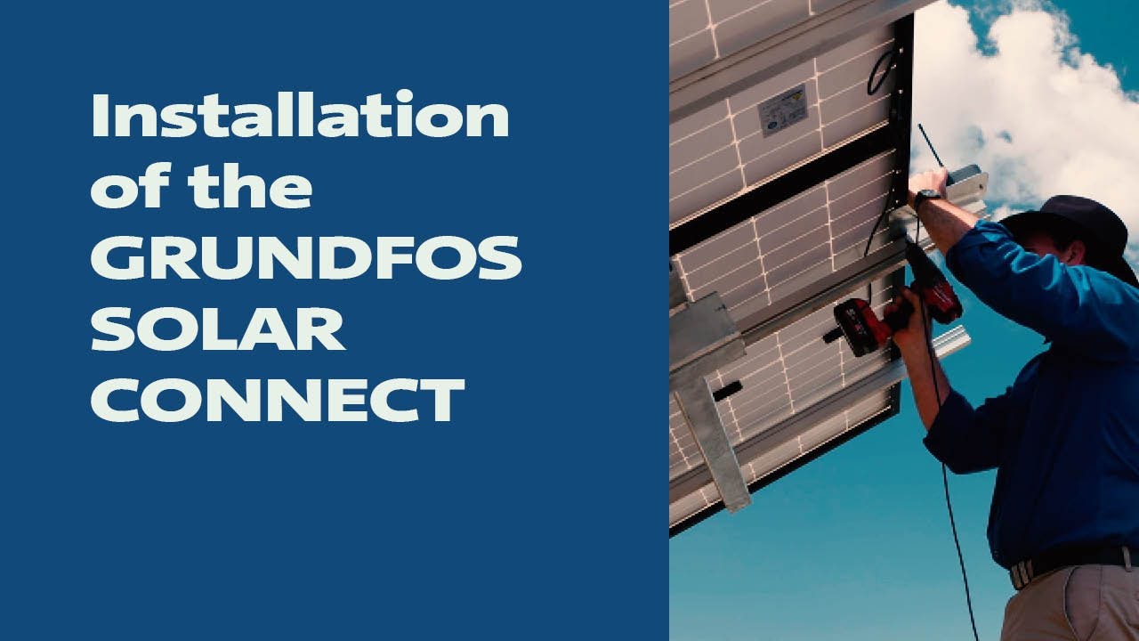 Installation of the GRUNDFOS SOLAR CONNECT