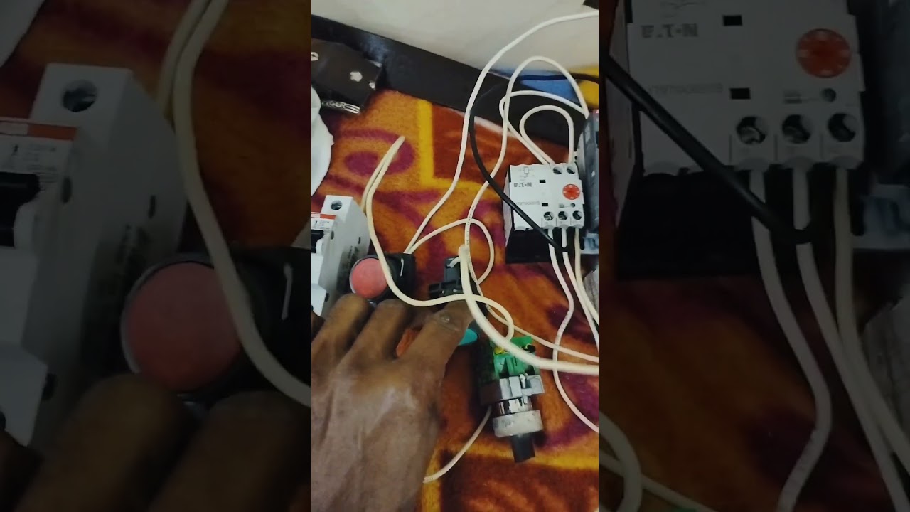 star Control wiring,star Delta Starter Basic Control Pilot wiring