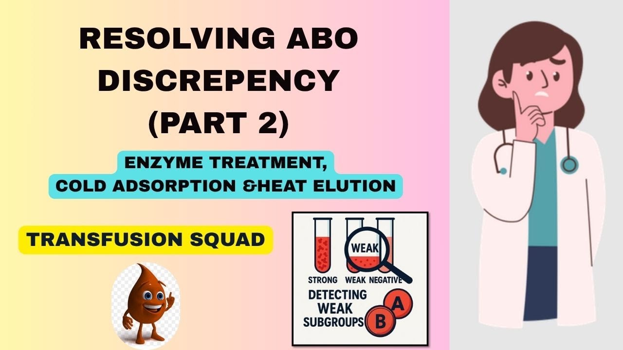 Resolving ABO group discrepancy - part 2