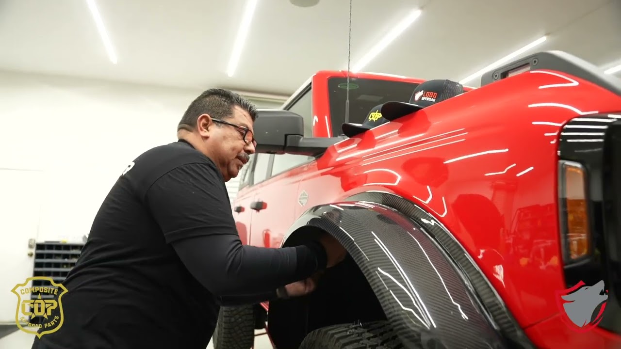 6G BRONCO CARBON FIBER FENDERS | INSTALL | LOBO OFF-ROAD