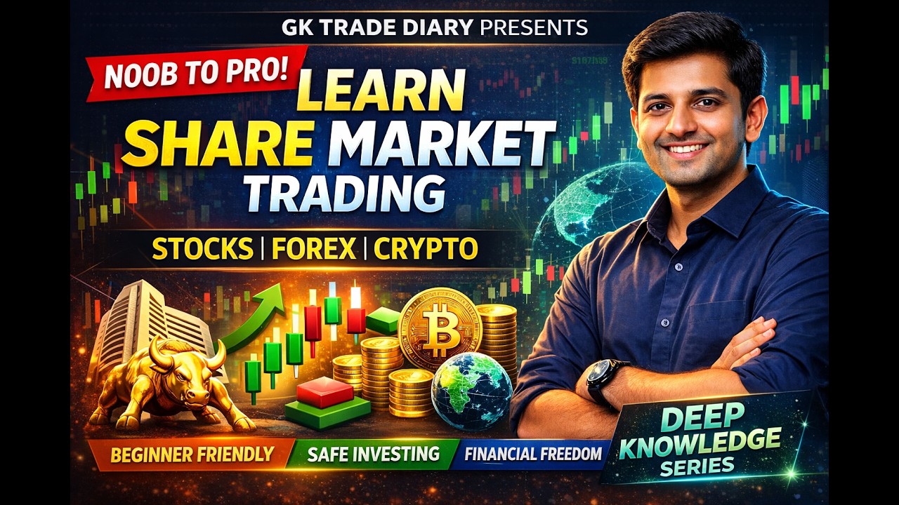 GK Trade Diary Presents: Deep Knowledge Series  | Learn Share Market (Basic to Advanced)