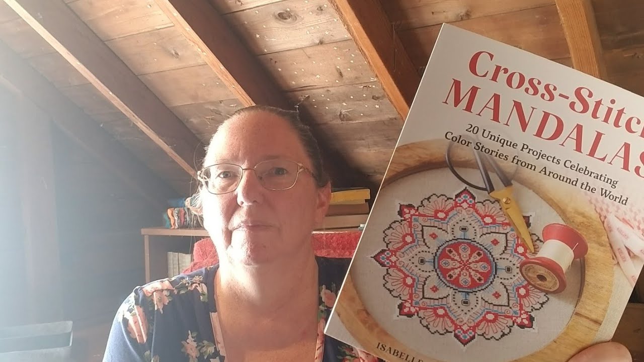 Cross-Stitch Mandalas by Isabelle Haccourt Vautier -- Flip Through and Review
