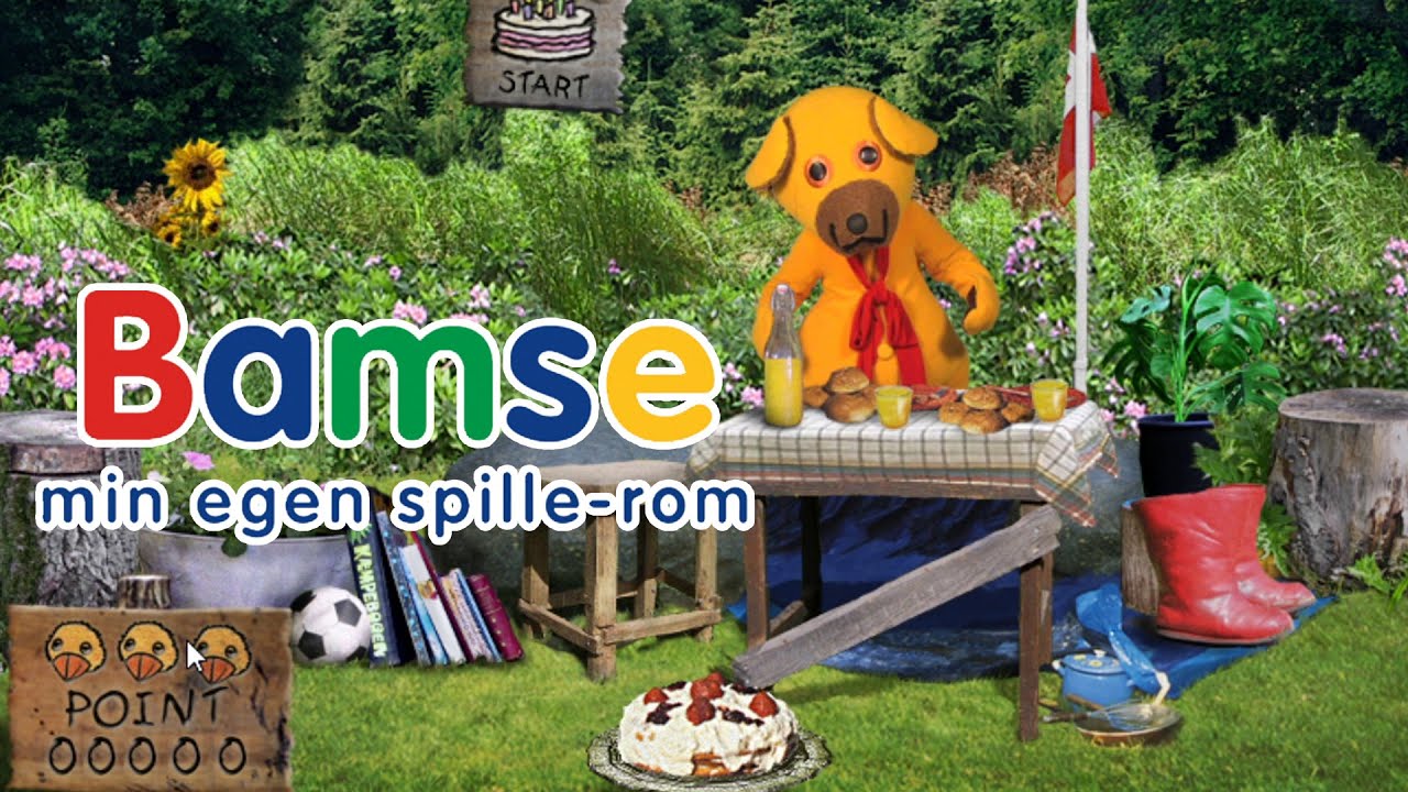Bamse - min egen spille-rom | Computerspil for børn - PC  - 2003