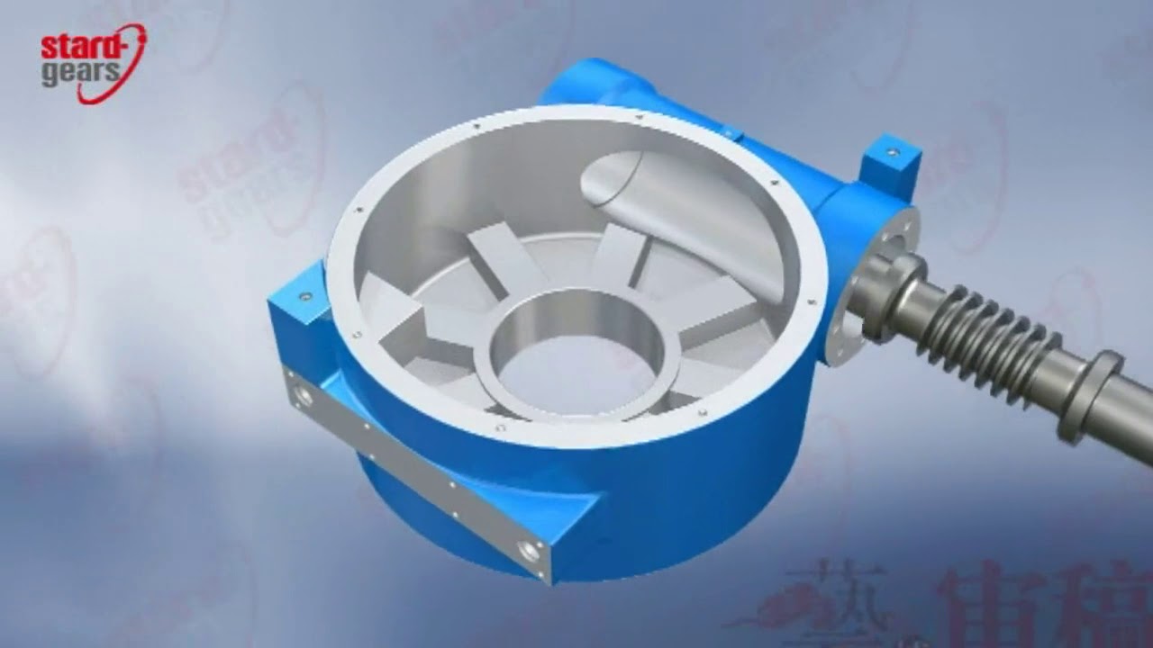 SJ series multi-stage partial-turn gear operators