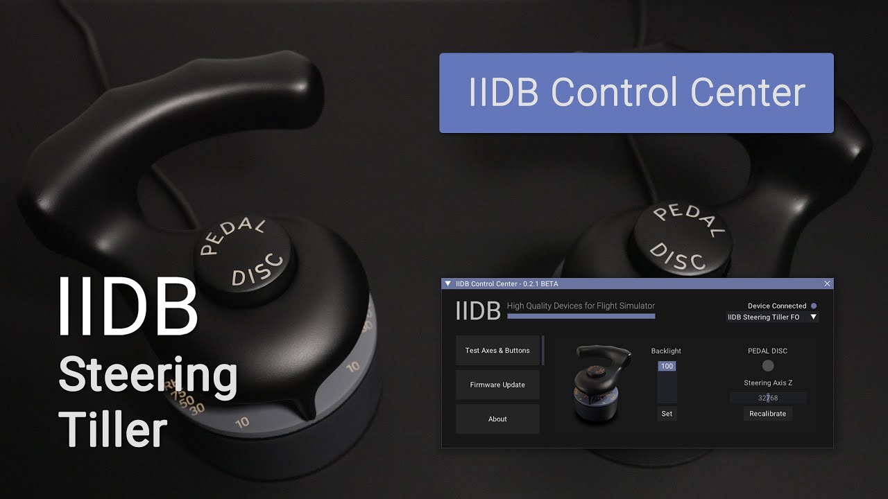 IIDB Control Center - IIDB Devices Control Tool