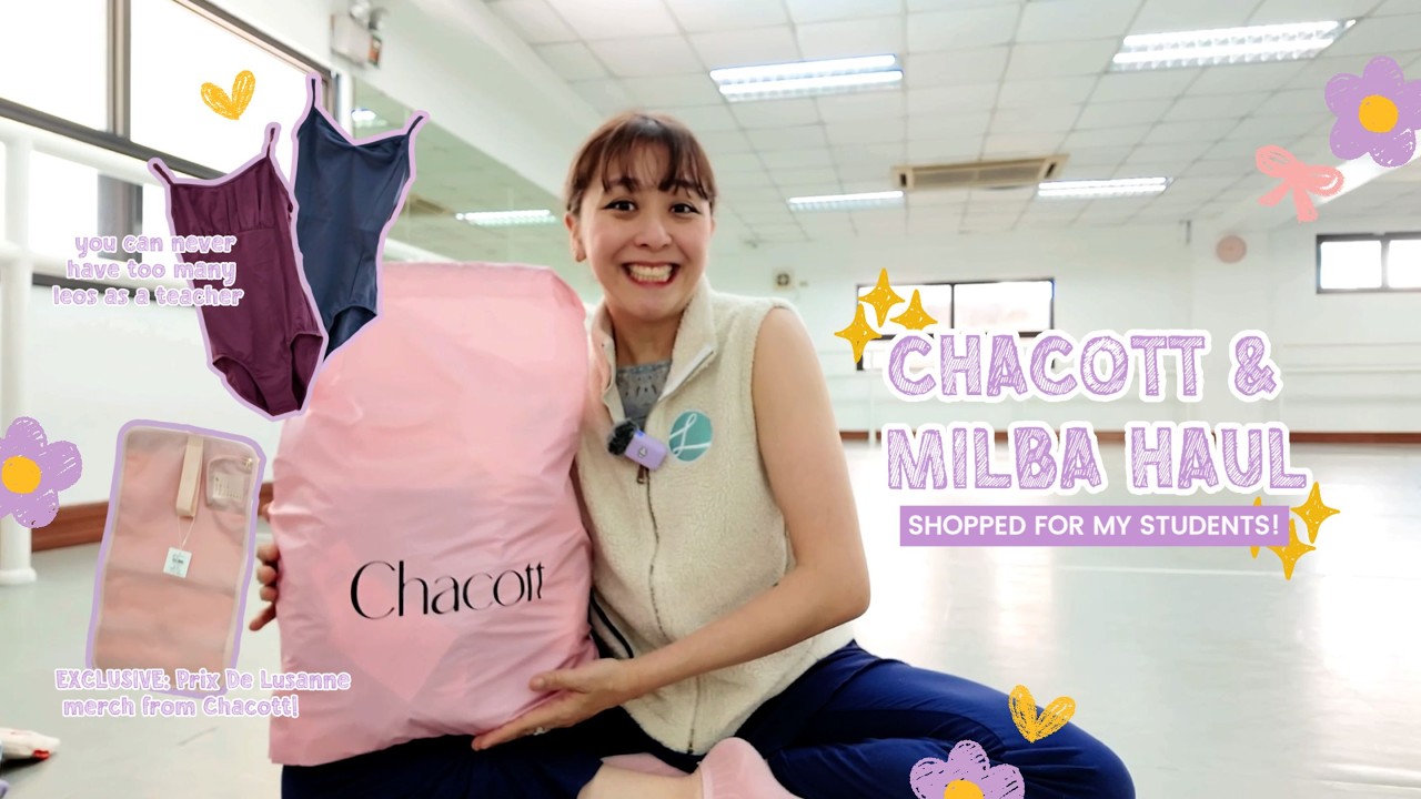 Ballet Shopping Haul in Tokyo: what I bought at MILBA and CHACOTT