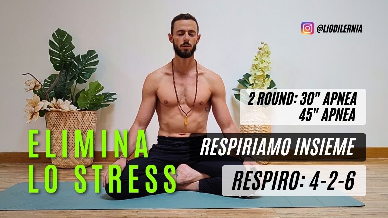 10 min. Respirazione guidata per lasciare andare lo stress | Respiro 4-2-6