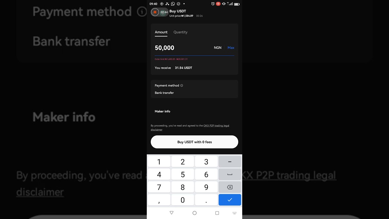 How To Buy Crypto with P2P on OKX