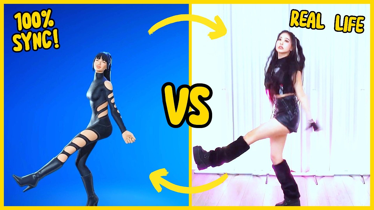 FORTNITE DANCES IN REAL LIFE THAT ARE 100% SYNCED! (New Fortnite Dance In Real Life)