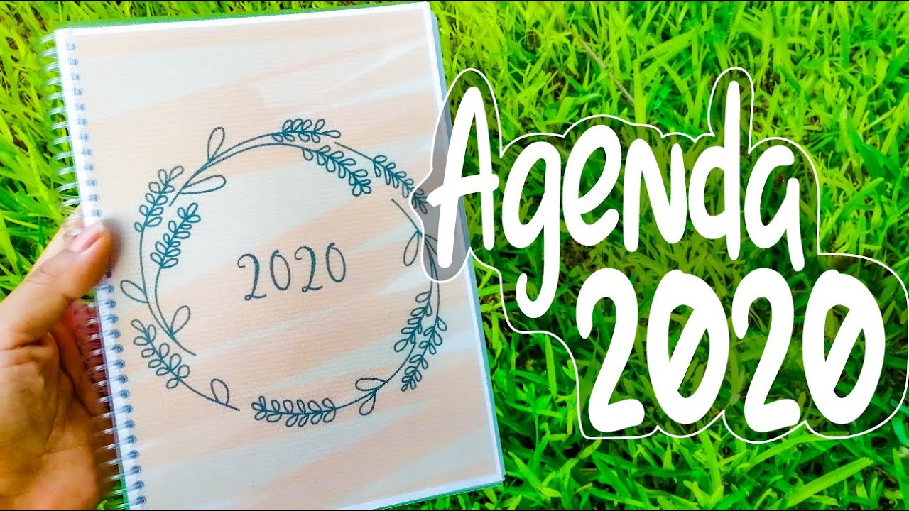 HICE MI PROPIA AGENDA  | DIY AGENDA 2020 GRATIS