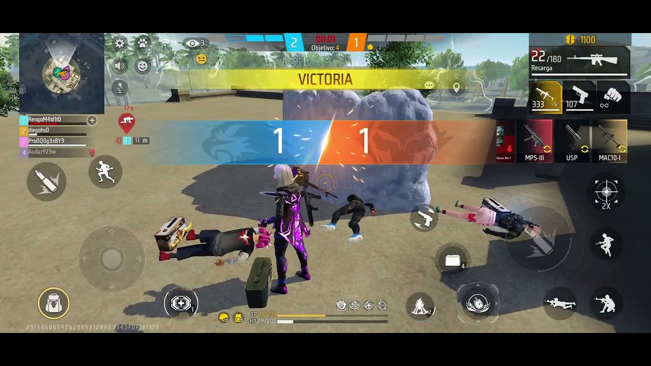 Termina la TORMENTA Free fire 