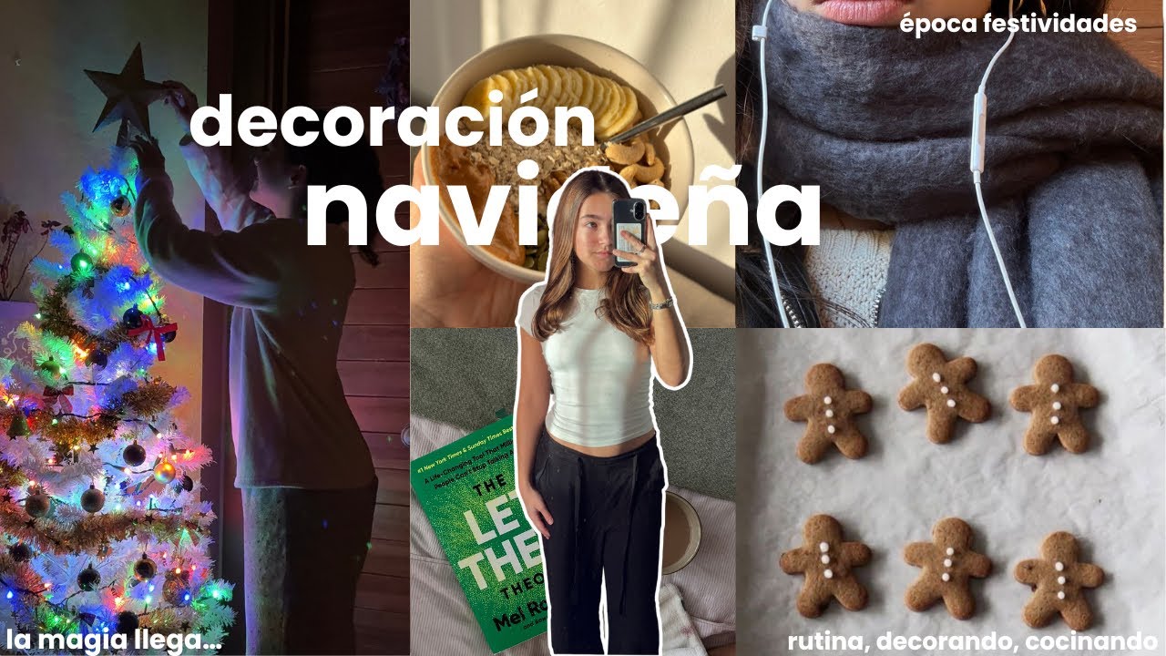DECORANDO PARA NAVIDAD! home vlog + routine *2025* cozy
