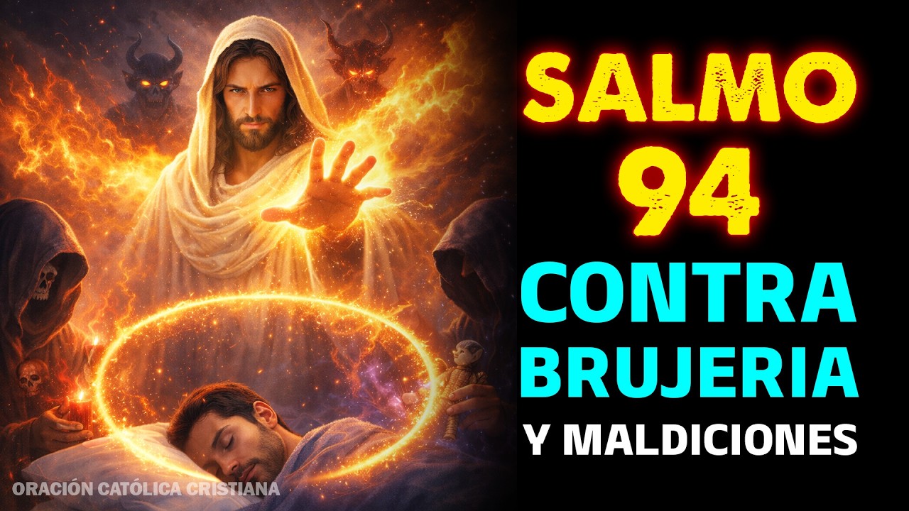 🔥 SALMO 94: ORACIÓN PODEROSA CONTRA BRUJERÍA, VUDÚ Y TODA MALDICIÓN