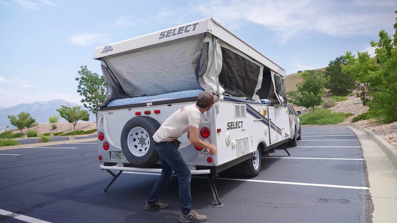 CHEAP Luxury Pop-Up Camper | Full Tour