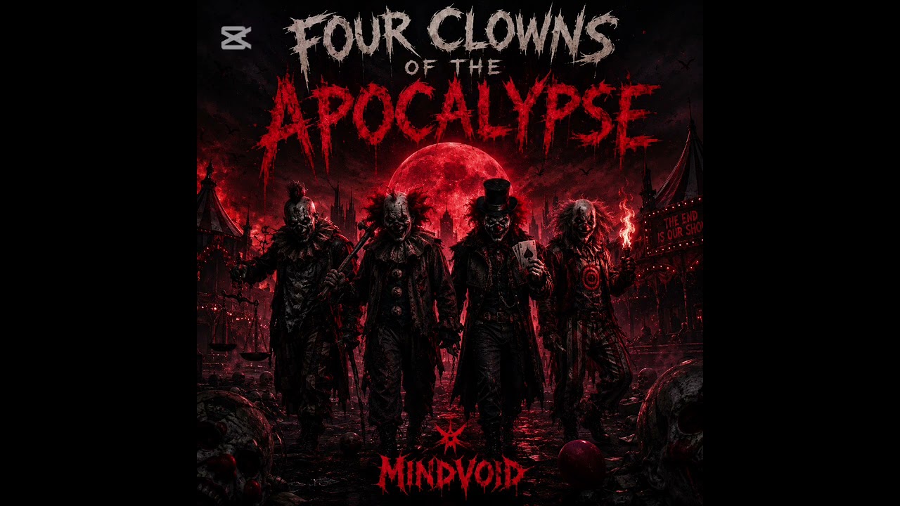 🎪 FOUR CLOWNS OF THE APOCALYPSE 🤡 | Horror Rap | MindVoid