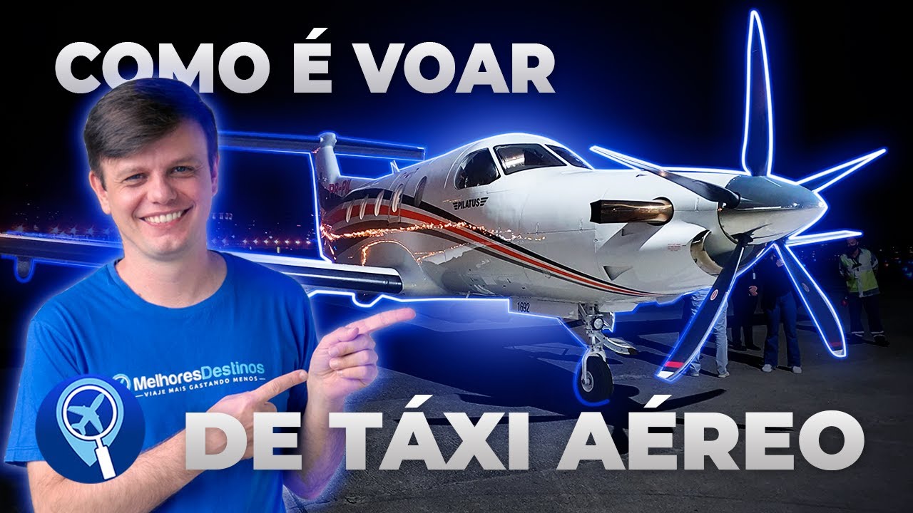 Como é voar de Taxi Aéreo do Rio de Janeiro (SDU) para São Paulo (CGH) | Pilatus PC-12